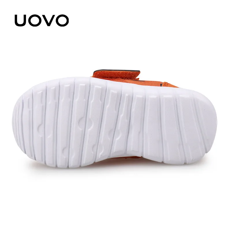 UOVO/2018 детская обувь Повседневная для маленьких мальчиков и девочек Осенняя