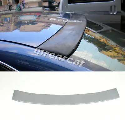 Спойлер на заднюю крышу из ПУ неокрашенный для Audi A4 B7 2006 2008|rear roof spoiler|roof spoilerwindow