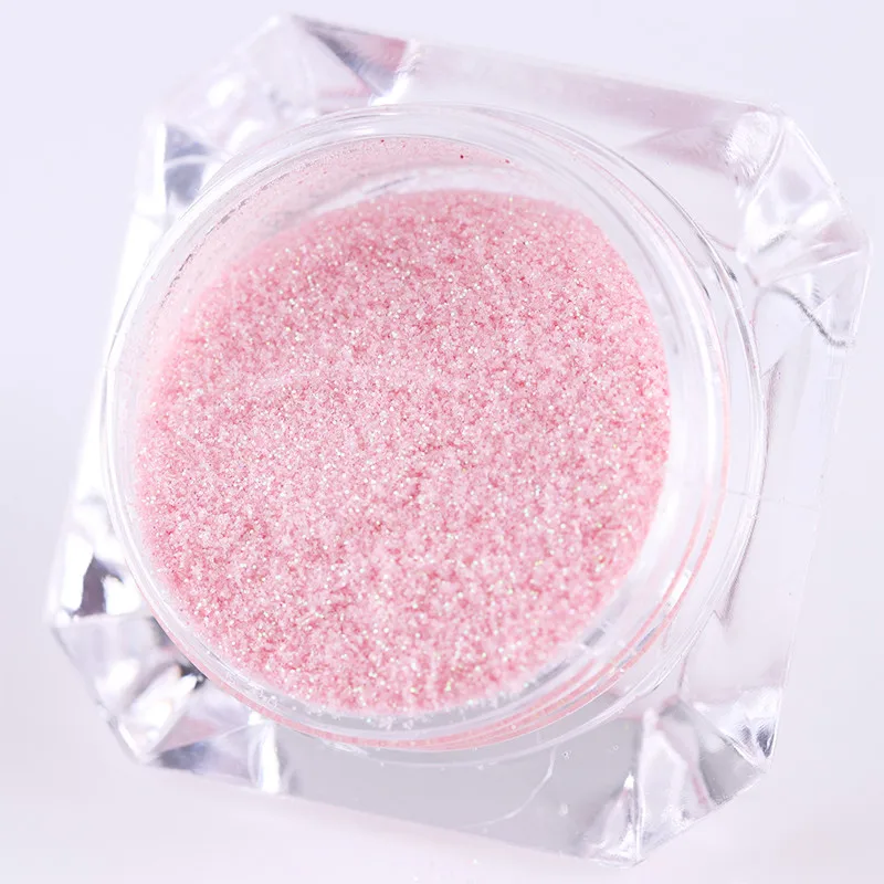 Перламутровый розовый блестящий порошок NICOLE DIARY Блестящий мерцающий Порошок для