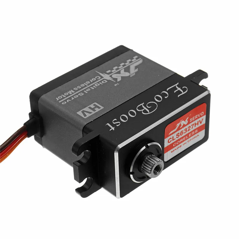 Hot Sale JX Ecoboost CLS6327HV 27KG Large Torque 180degree CNC Aluminium Shell Metal Gear Coreless Digital Servo for RC Drone | Игрушки и