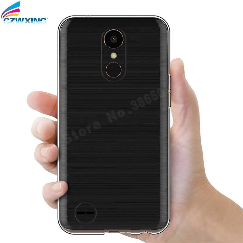 Для LG K8 2017 чехол X240 силиконовый прозрачный Футляр TPU для телефона K 8 задняя крышка