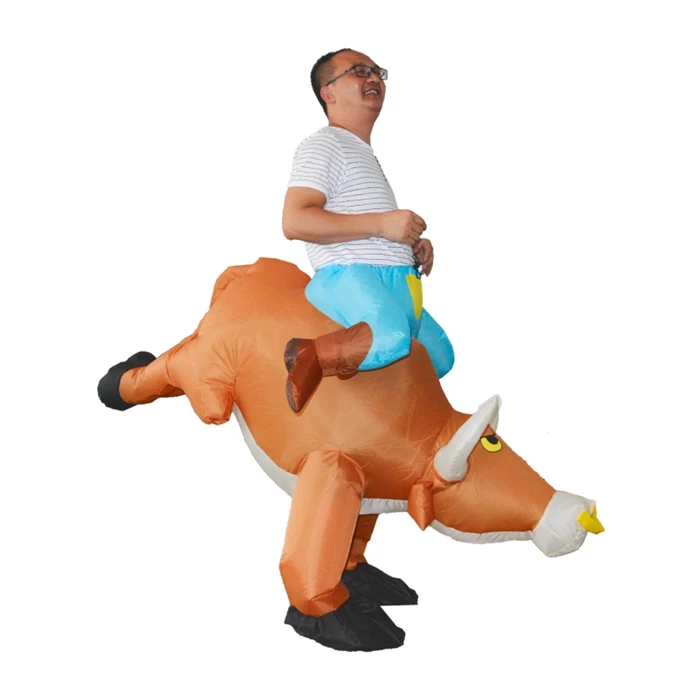 Надувной надувной костюм быка для Хэллоуина | Дом и сад