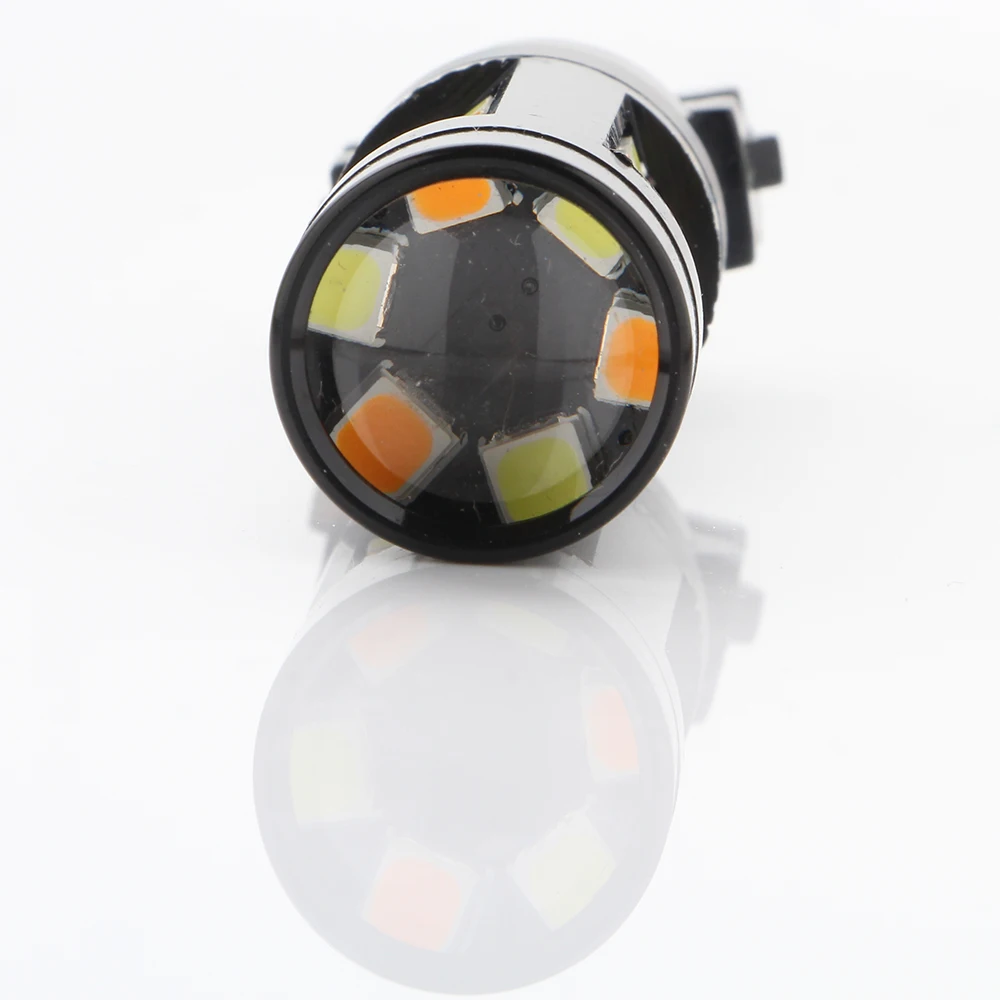 YM E Bright 2 шт. 3157 2835 42 SMD T25 P27/5 Вт 12 В светодиодный автомобильный фонарь автомобильные