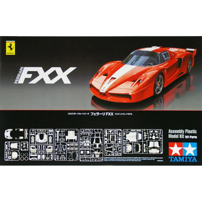 Модель супер Спортивного Автомобиля Ferrari FXX 1/24 TAMIYA 24292 хобби|Наборы для сборки