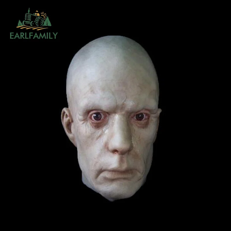 

EARLFAMILY 13 см х 7,9 см Хэллоуин ужас голова человека 3D Виниловые наклейки на машину Графический Декор окно бампер DIY наклейки для кузова автомоби...