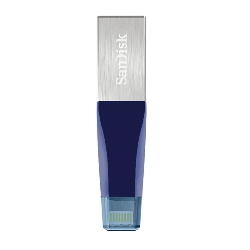 SanDisk USB флеш-накопитель 64 ГБ 128 ГБ флеш-накопитель USB 3,0 OTG HD карта памяти 90 м/с двойной интерфейс флешки для iPhone/iPad/iPod/PC