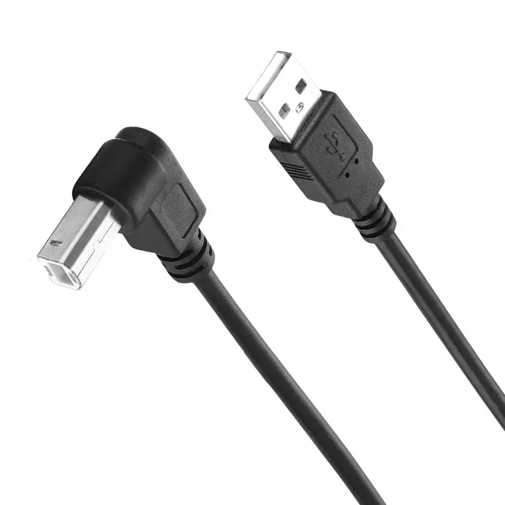 Кабель для принтера lballist 90 градусов USB 2 0 тип A штекер-Тип B двойной экранированный