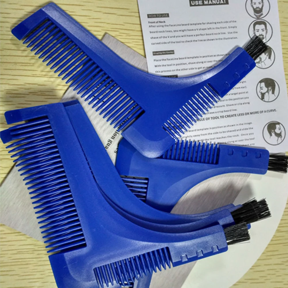 Мужская машинка для стрижки волос 2019 с двойными краями бороды | Красота и