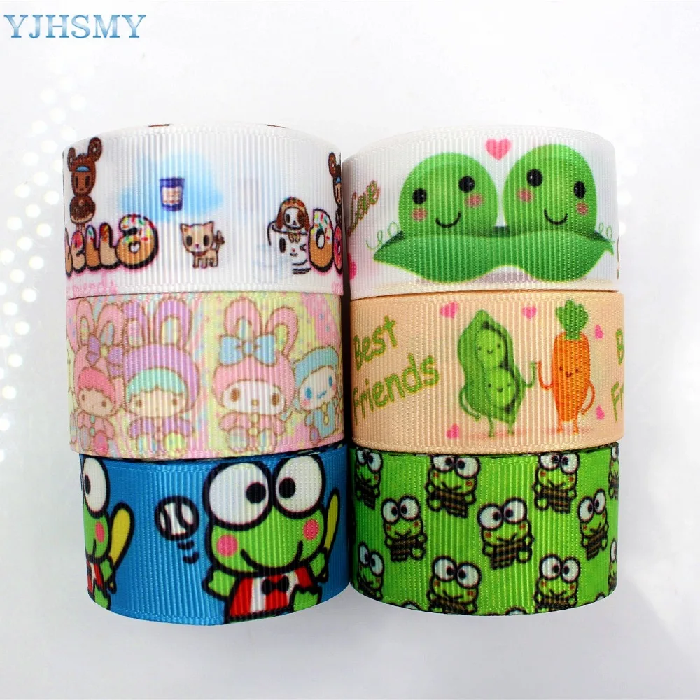 YJHSMY H 17518 674 25 мм 10 ярдов мультфильм животных шаблон теплопередачи DIY ручной работы