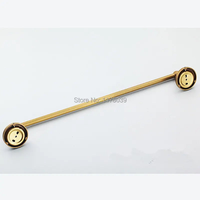 Винтажные латунные поручни для полотенец ванной комнаты Медные Поручни с