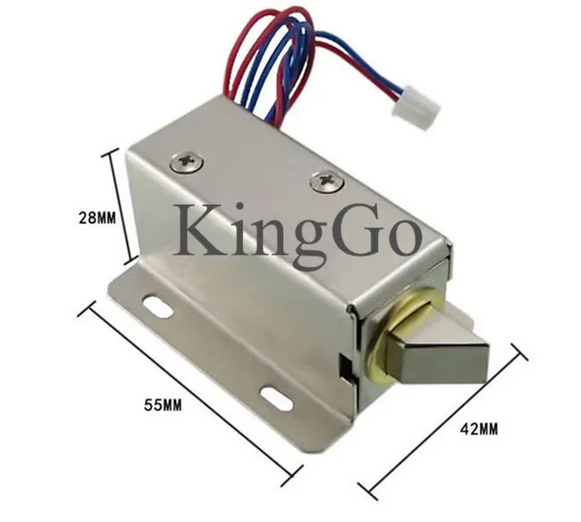 Мини Электрический Болт замок DC12V/замок небольшого шкафа/электромагнитный