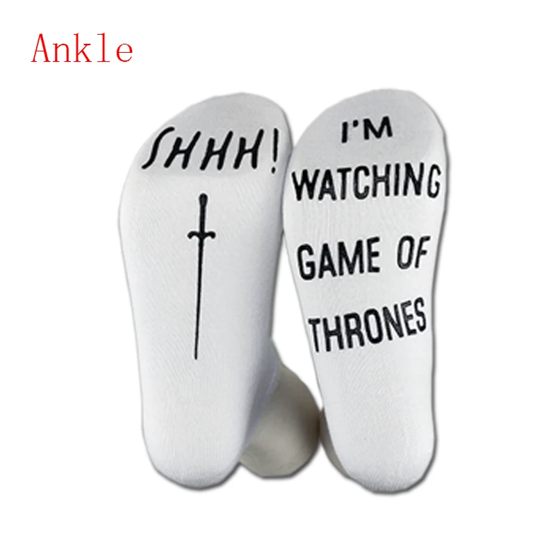 Style 2 Ankle Короткие носки для косплея «Игра престолов», аксессуары для костюмированной вечеринки, унисекс, для взрослых - Цвет: Style 2 Ankle