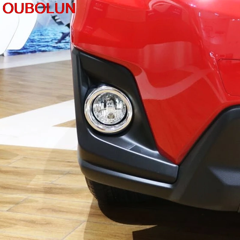 OUBOLUN ABS хром для Subaru XV 5 дверного хэтчбека 2017 2018 наружная Передняя