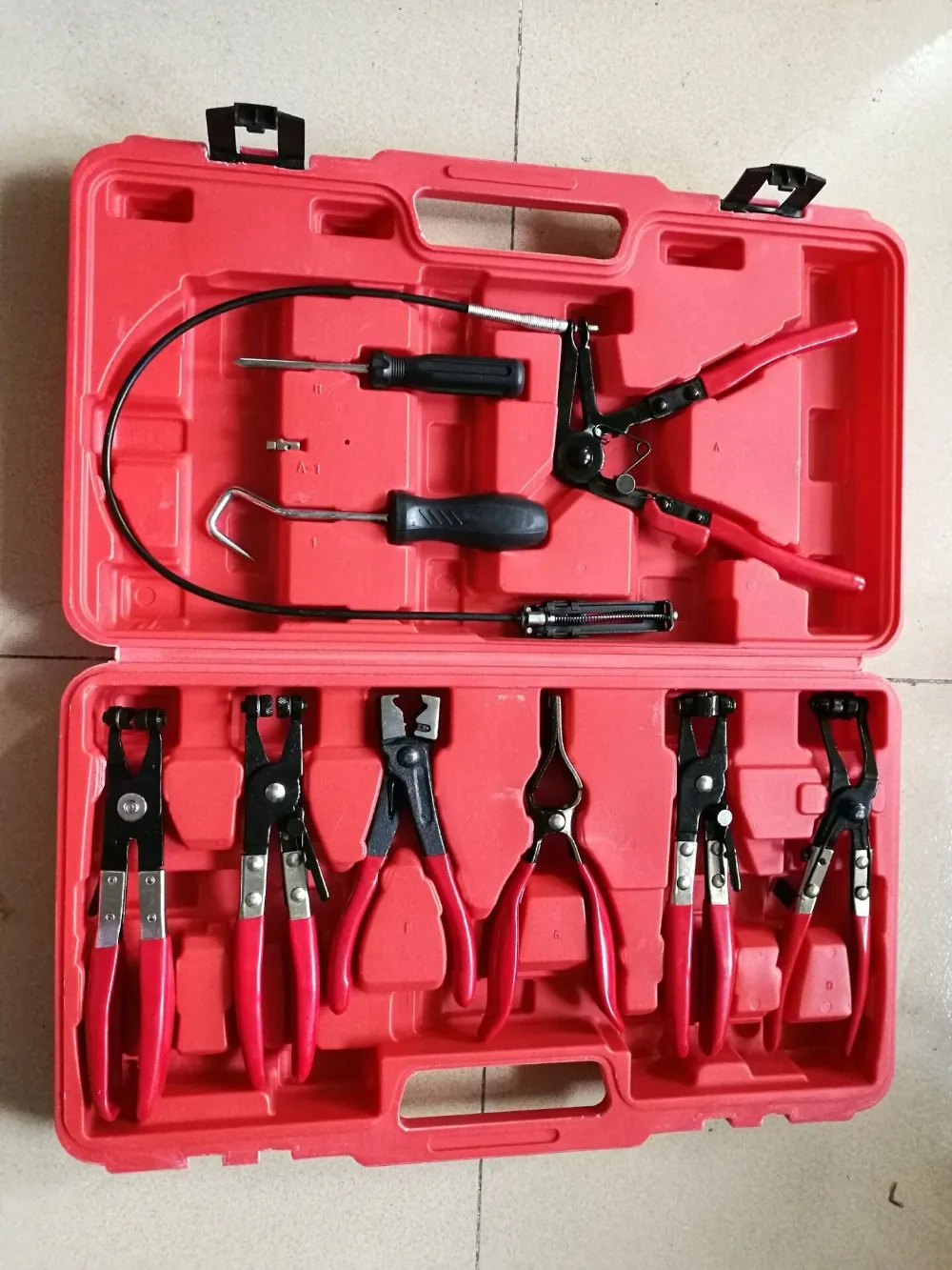 9 шт. набор гибких плоскогубцев для ремонта шлангов|car mechanic|car toolscar mechanic tools |