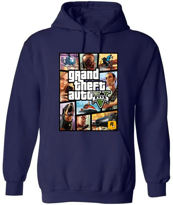 Grand Theft Dragon Ball Z GTA забавные толстовки с героями мультфильмов подарок бойфренду