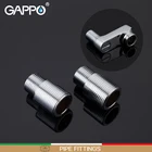 Фитинги для труб GAPPO, медная латунная арматура для ванной комнаты, удлиненный угол с пневматическим редуктором для крана, аксессуары для душа