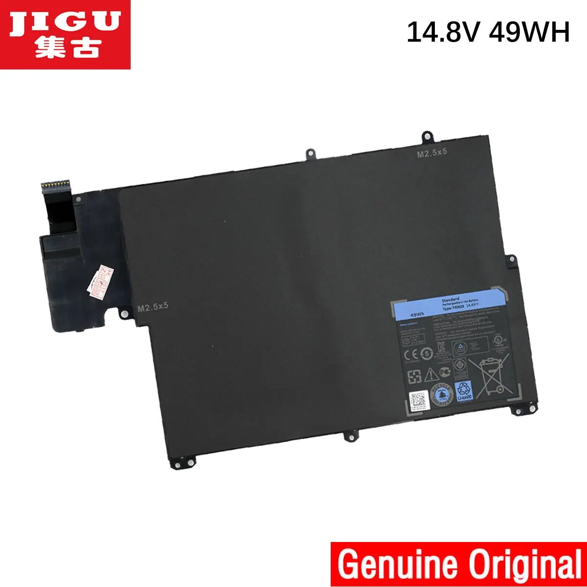 Оригинальный аккумулятор JIGU RU485 TKN25 TRDF3 V0XTF VOXTF для ноутбука Dell INSPIRON 5323 13Z Vostro 3360 15 3000