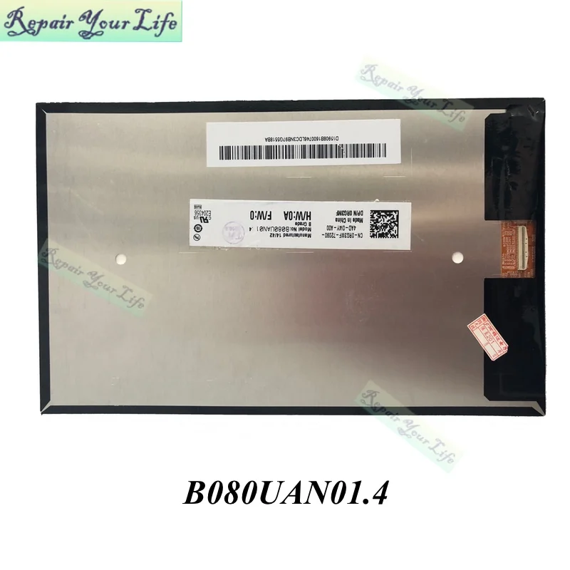 Ремонт You Life Tablet LCD B080UAN01.4 для Acer Iconia Tab A1-840FHD/для Dell Venue 8 Pro 3840 &quot1920x1200 хороший экран |