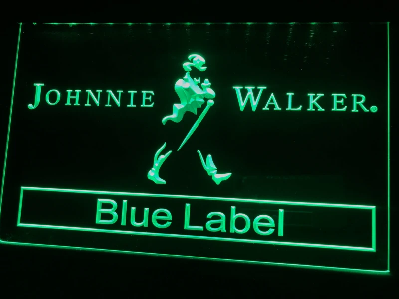 A147 Johnnie Walker Blue Label Bar Nr Led Neon Light Sign | Дом и сад