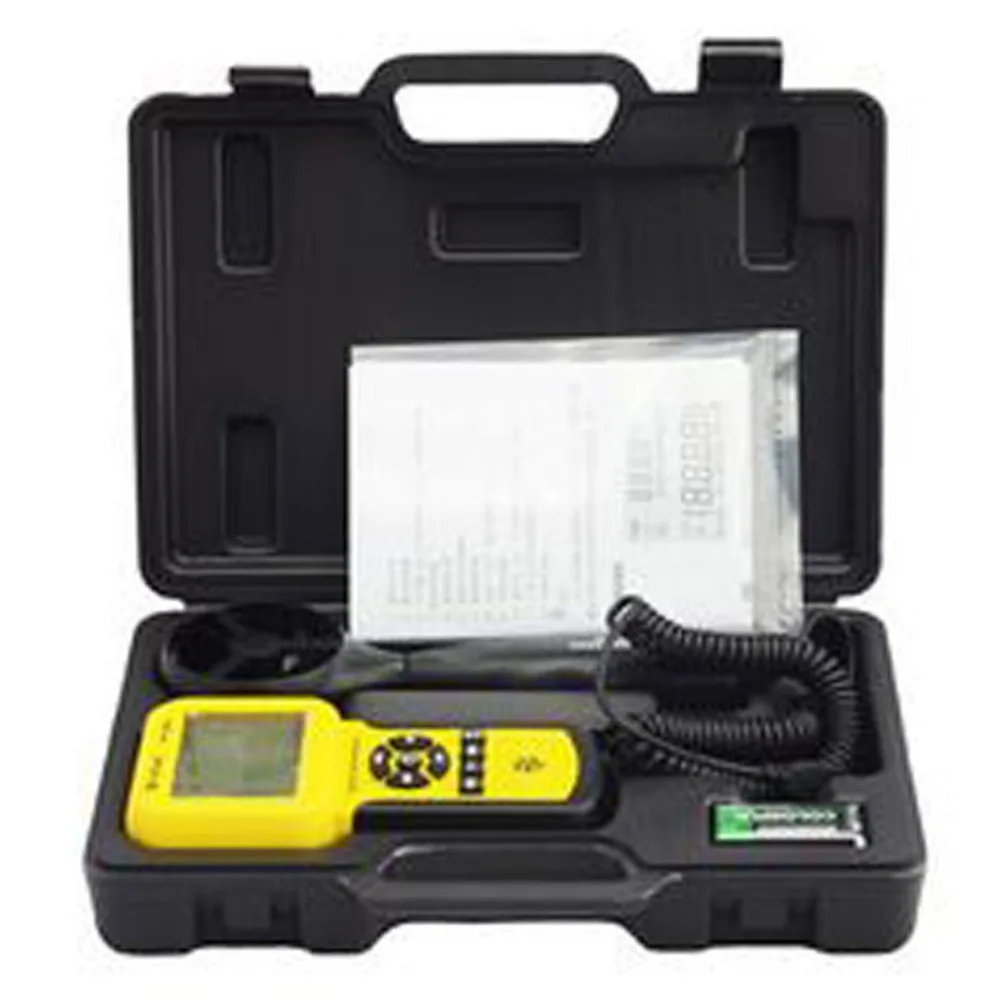 New Original Digital Handheld Portable Wind Speed Air Volume High Precision Sensitivity Meter HP-846A Data Logger Anemometer | Инструменты