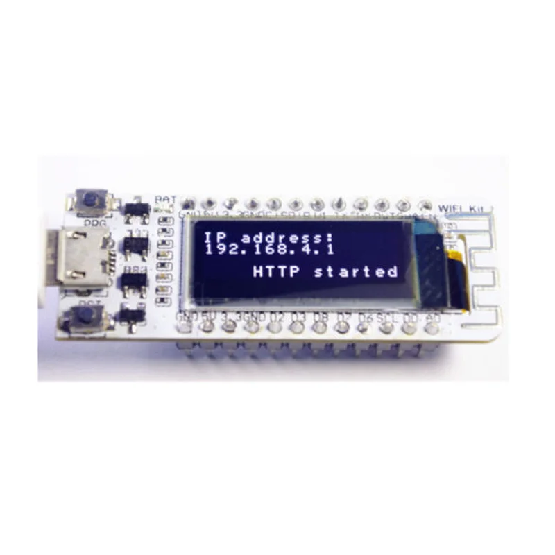 Макетная плата ESP32/ESP8266 с Wi Fi и Bluetooth OLED дисплей 0 96 дюйма модуль IOT|Интегральные