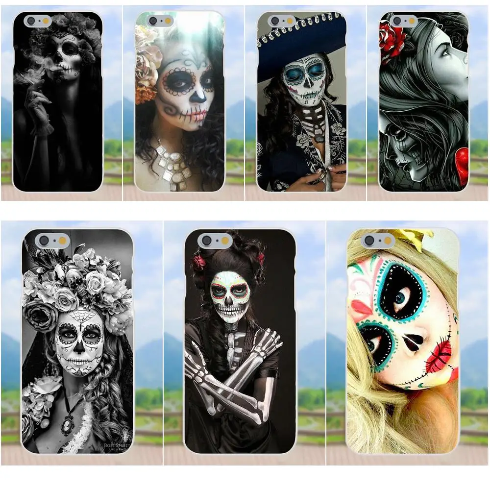 Сахарный череп Девушка Dia De Los Muertos мягкий сотовый Чехол для телефона Xiaomi Redmi Note 2 3 3S