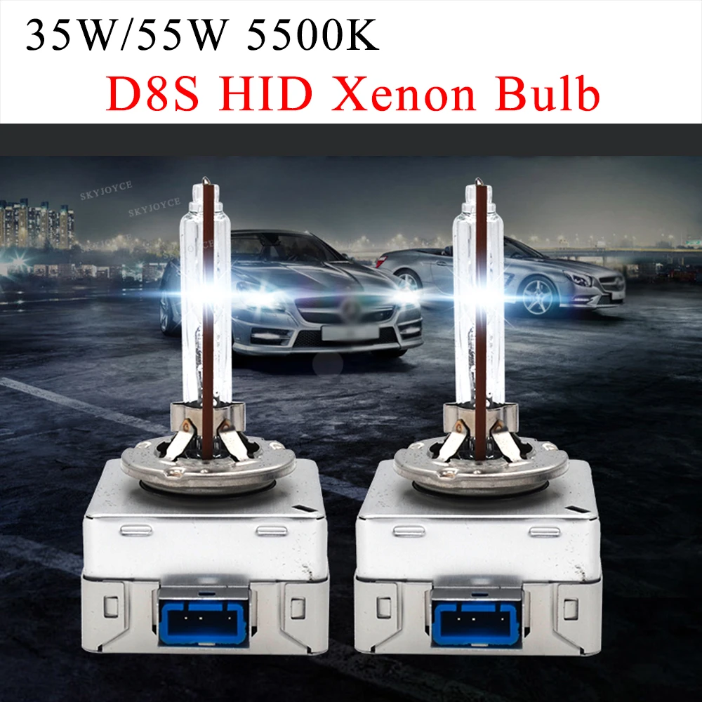 Переменный ток 35 Вт 55 5500 к D8S HID сменный головной светильник для Mustang лампа супер