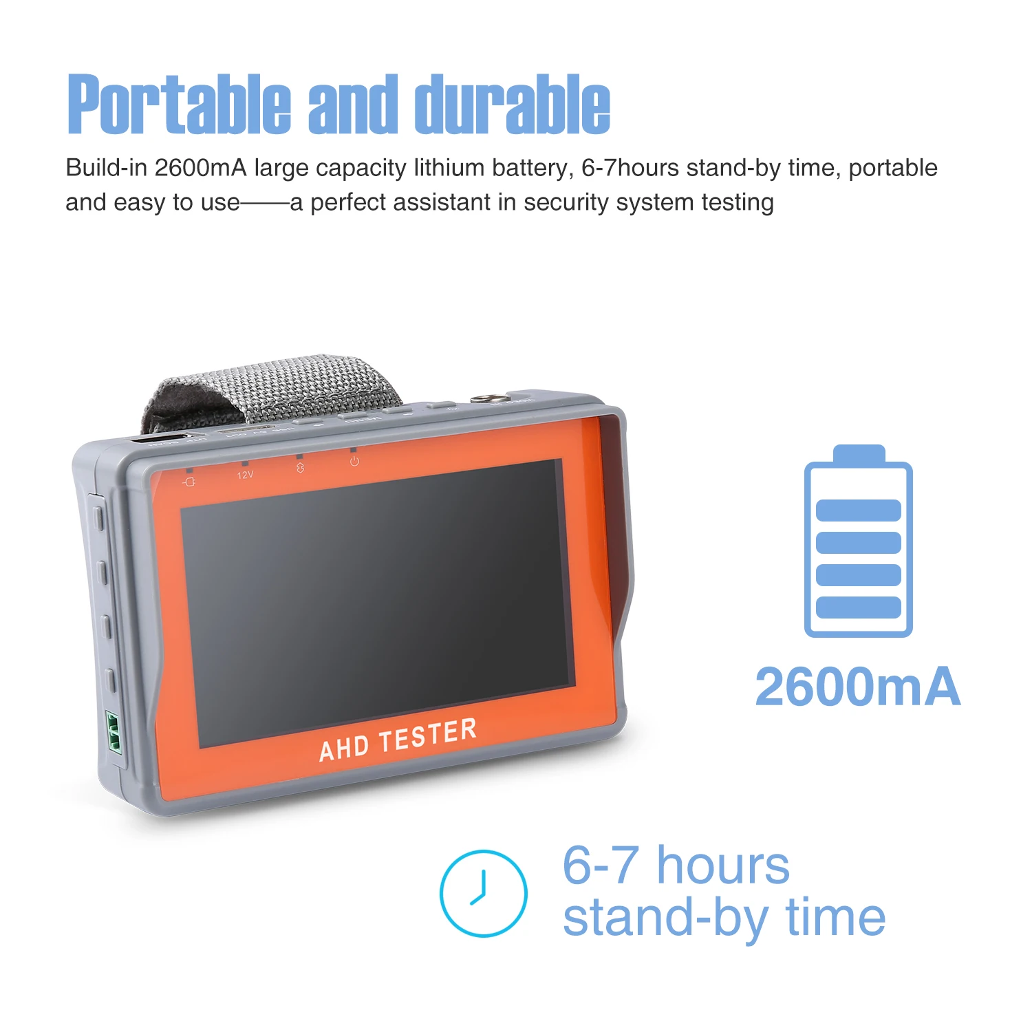 ANNKE RU распродажа 4 3 дюймов HD AHD CCTV тестер монитор 1080P аналоговая камера PTZ UTP