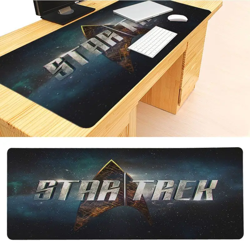 Игровые коврики для мыши MaiYaCa StarTrek с клавиатурой, размер 30x90x0,2 см, игровые коврики для мыши - Цвет: 30x70cm