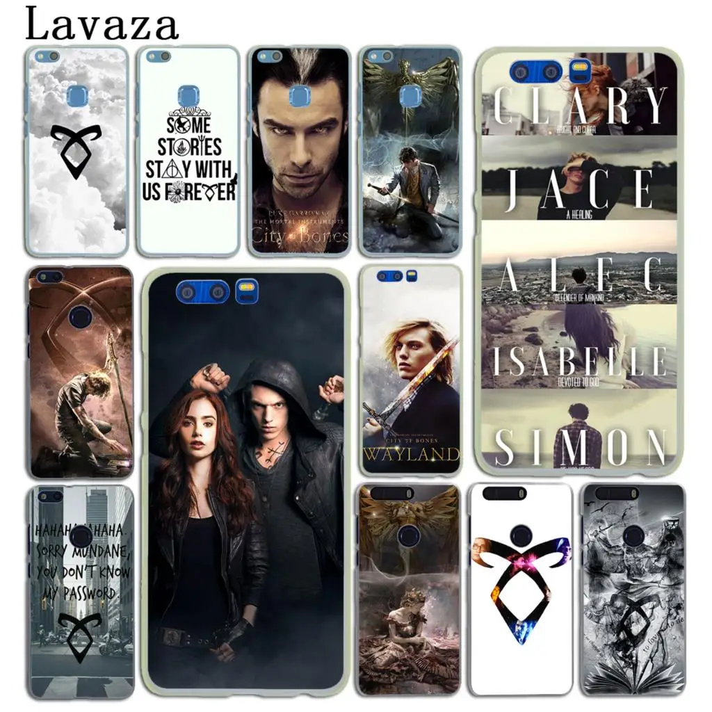 Lavaza орудия смерти Город костей чехол для huawei Y9 Y7 Y6 Prime 2019 2018 Honor 20 8C 8X8 9 9X10 Lite 7C 7X 6A 7A