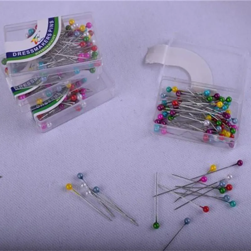 20 коробок с круглой головкой искусственный жемчуг шпильки для большого пальца