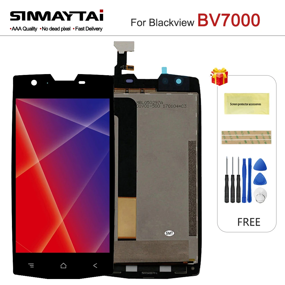 5 0 дюймов для Blackview BV7000 Pro ЖК дисплей + сенсорный экран 100% дигитайзер сборка Замена