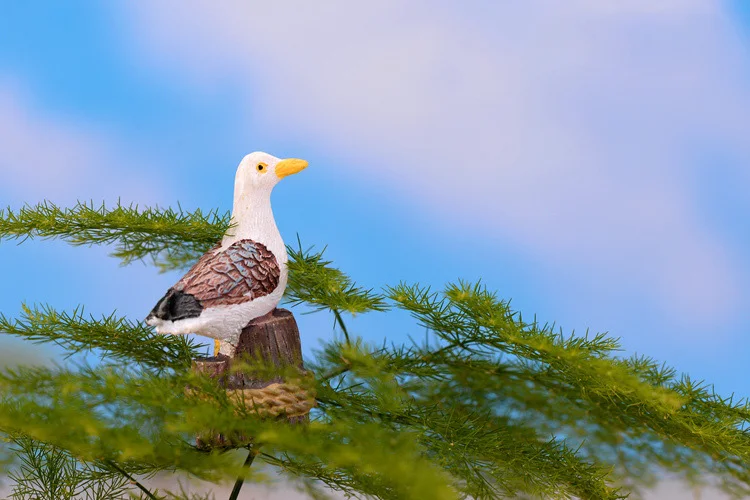 2 шт. миниатюрная фигурка совы миниатюрное украшение для мини-сказочный сад