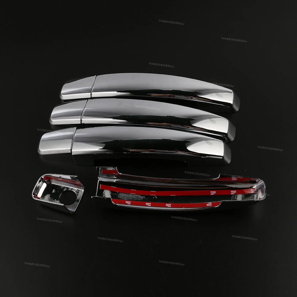 4 комплекта хромированных накладок на дверную ручку для Chevrolet Aveo Captiva Buick Cruze Camaro 2004