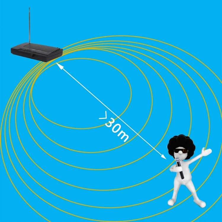 Freeboss FB-GT01 VHF беспроводной гитарный микрофон