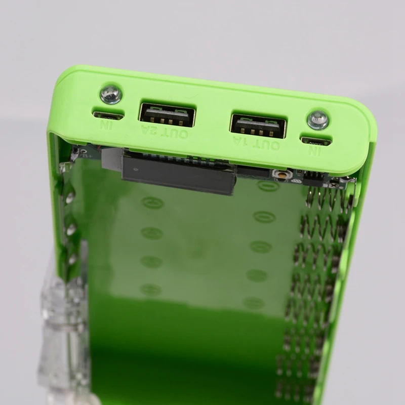 REAOOM (без батареи) блок питания 8x18650 Powerbank DIY чехол двойной USB зарядное устройство