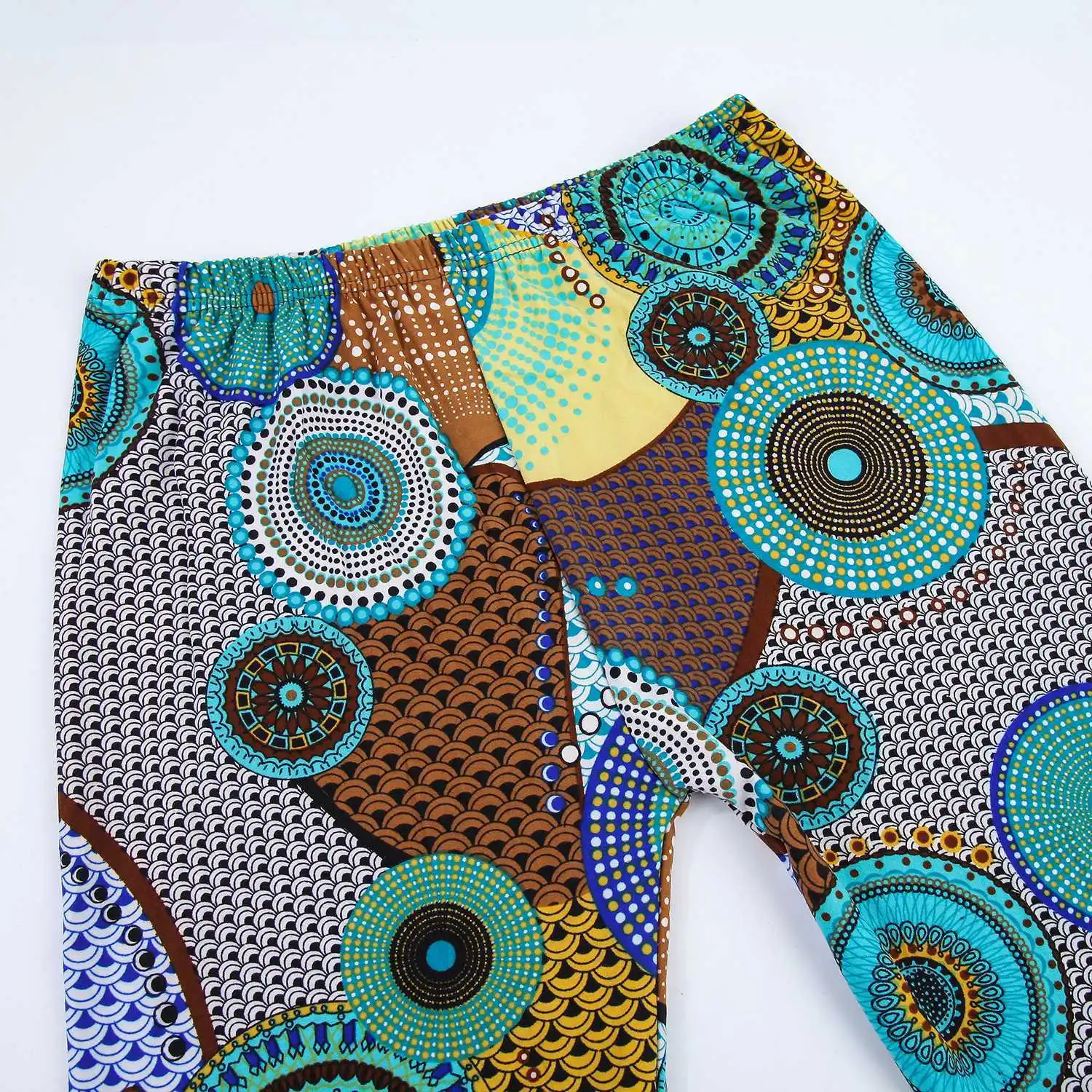 Ladies Bright Geometric Pattern Paisley Print Leggings Buttery Soft Leggings Women Pant Legging