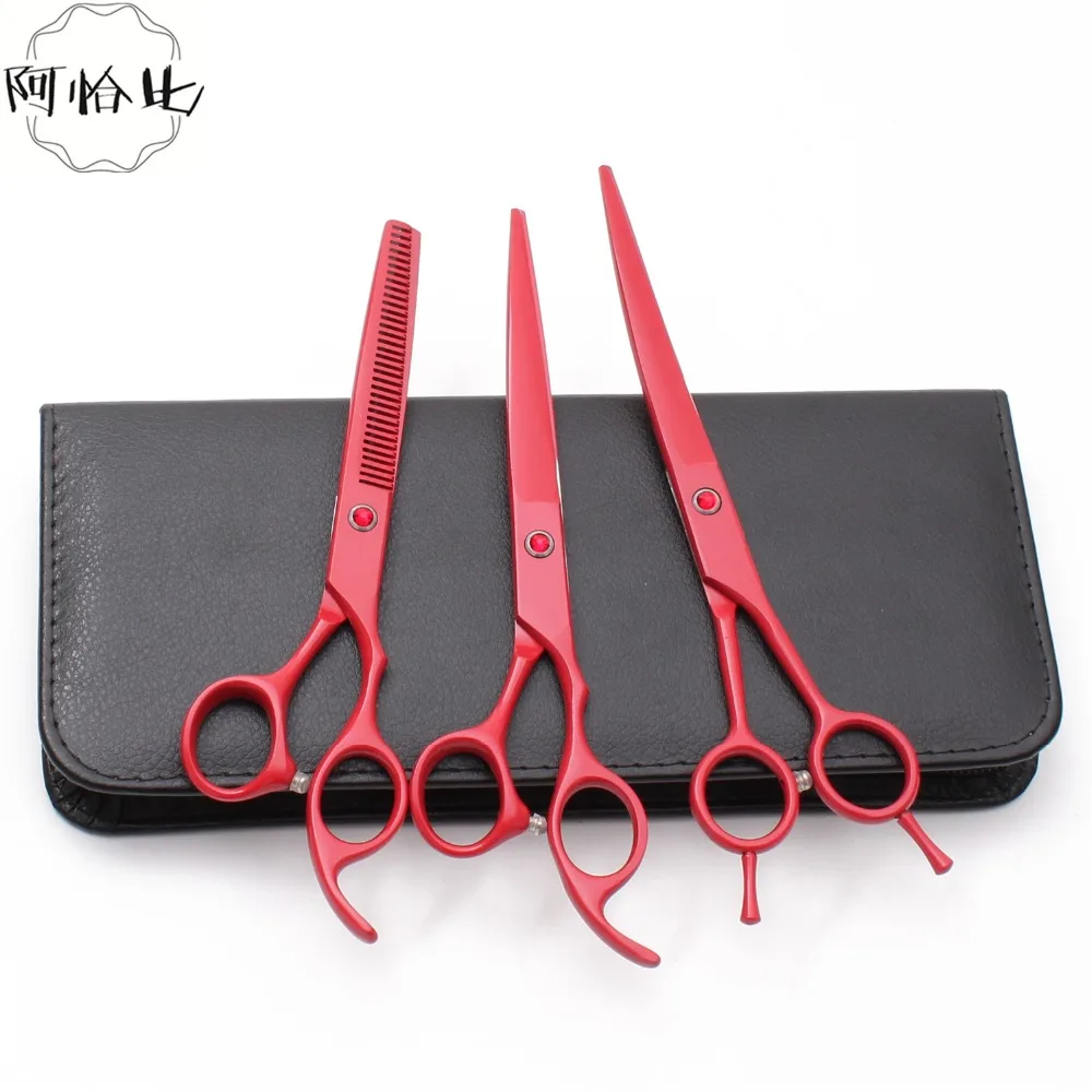 Машинки для стрижки кошек AQIABI из нержавеющей стали 7 0 дюйма 19 5 см 3 шт.