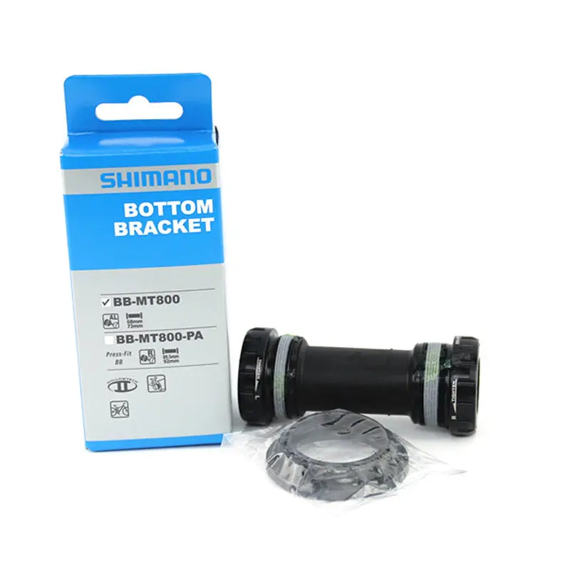 Оригинальный Shimano DEORE XT велосипед BB MT800 BSA винт Нижний Кронштейн 68/73 мм MTB горный