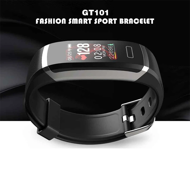 MIGI Greentiger GT101 Smart Bracelet Waterproof Heart Rate Monitor Fitness Tracker Wristband Bluetooth Sports Band | Электроника