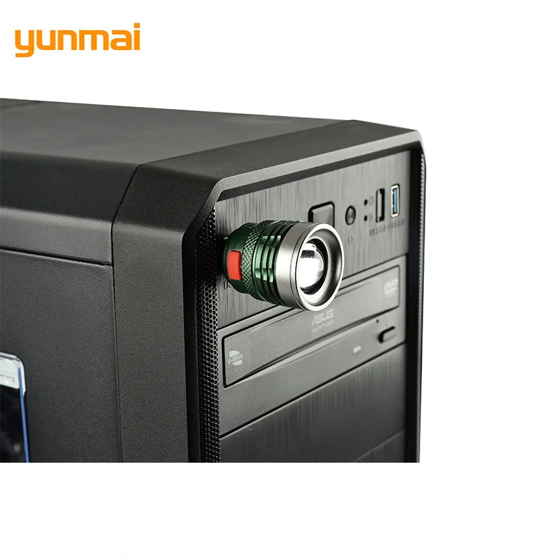Портативный USB фсветильник рь для компьютера 3 режима интерфейс мини фонарик Q5 с