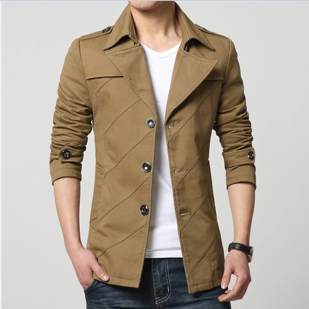 2018 модные Костюмы куртка Для мужчин Повседневное Slim Fit S пальто Толстые Куртки и