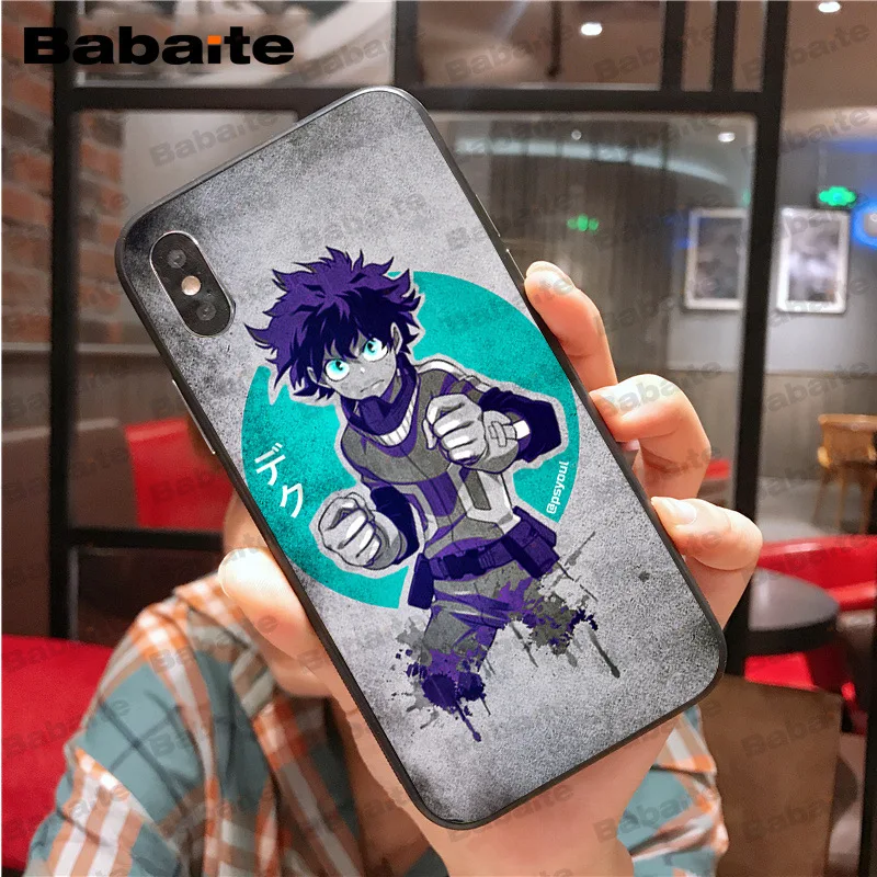Для iphone 11pro max Boku no Hero academic Роскошный Уникальный Дизайн чехол для телефона iPhone 6S 6plus