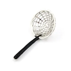 Мини-дуршлаг металлический в масштабе 1:12 длиной 5 см