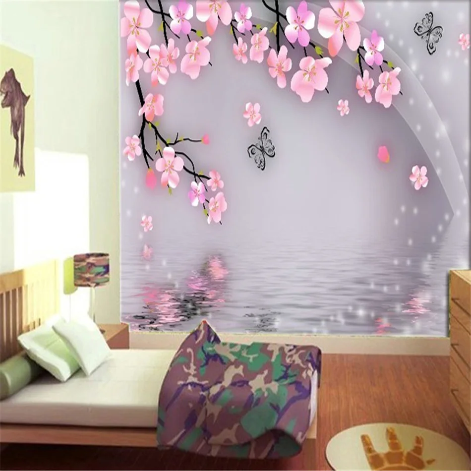 ShineHome моющиеся фотообои для гостиной 3 d девочки детские обои декоративные