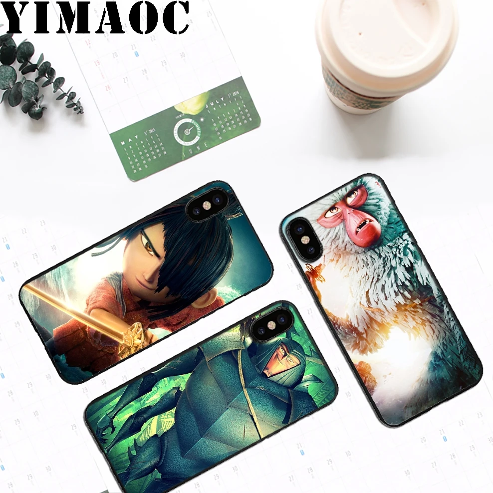YIMAOC Kubo и Две Струны Мягкий силиконовый чехол для iPhone 11 Pro Xr Xs Max X или 10 8 7 6 6S Plus 5 5S SE |