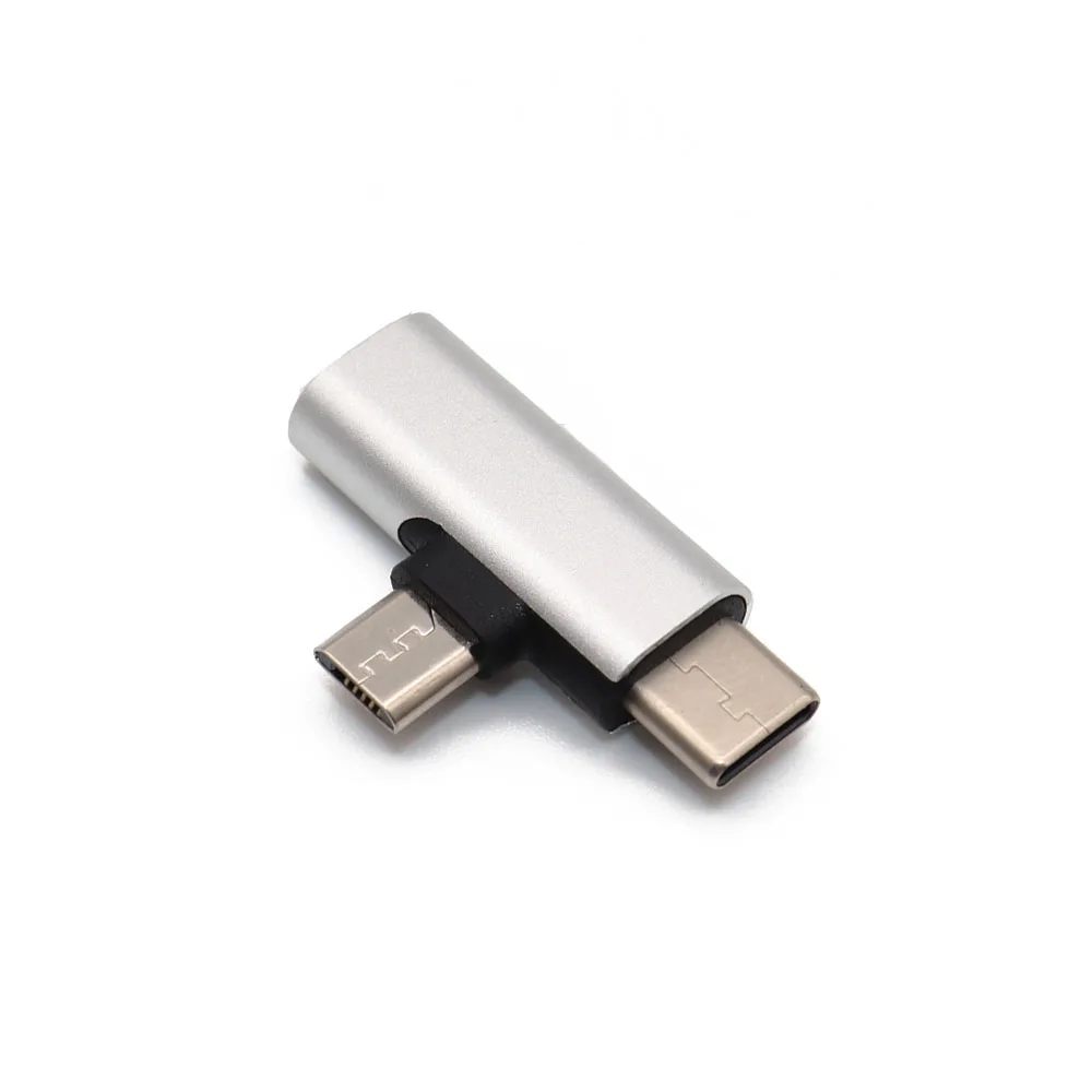 TingDong для iPhone 8 для молниеносно контактный разъем Micro USB+ Тип c преобразователь зарядки Тип-C разъем адаптер для Android телефон - Цвет: C