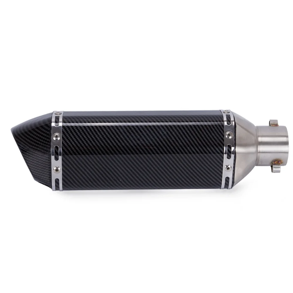 Универсальный мотоцикл грязи велосипед akrapovic выхлоп escape модифицированный скутер akrapovic выхлопная муфта подходит для большинства мотоциклов ATV - Цвет: J