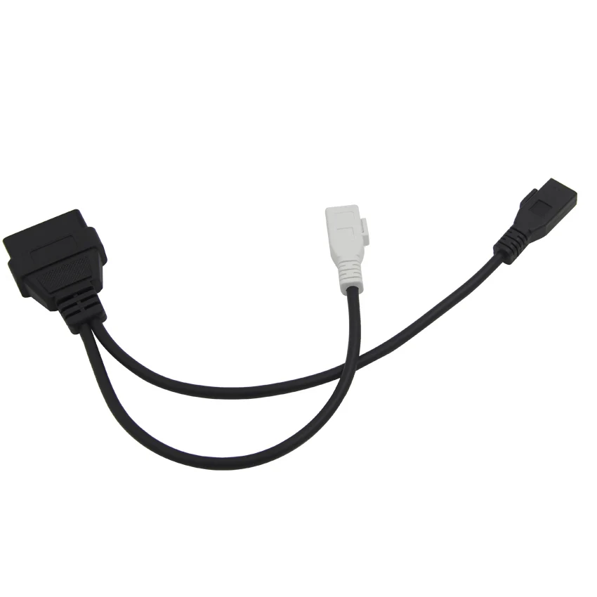 for AUDI 2PIN Для Audi 2x2 OBD2 Кабель-Адаптер Vag OBDII 16Pin 16 Pin Штекерный к гнездовому разъему Диагностический кабель для Vag Com elm327 - Цвет: for AUDI 2PIN