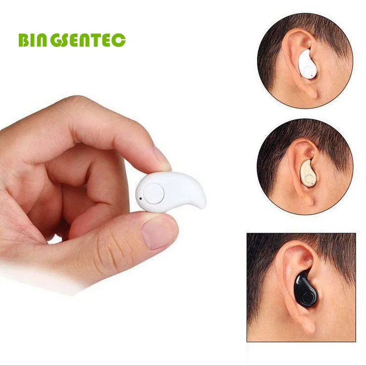 BINGSENTEC скрытый наушник мини Bluetooth наушники вкладыши V4.1 гарнитура с микрофоном